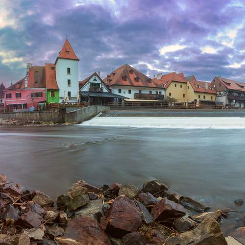 Cesky Krumlov.