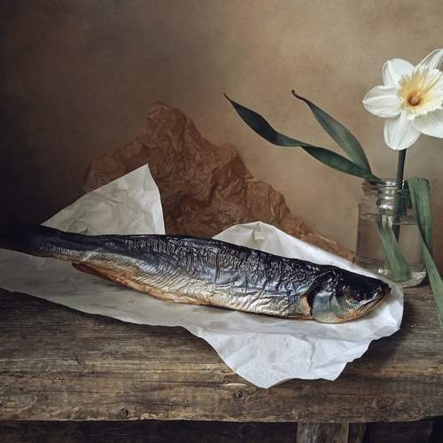 Рыба и цветок