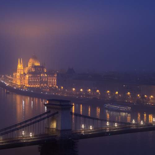 Halo over the Danube