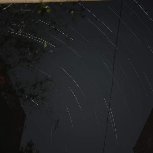 Star trails