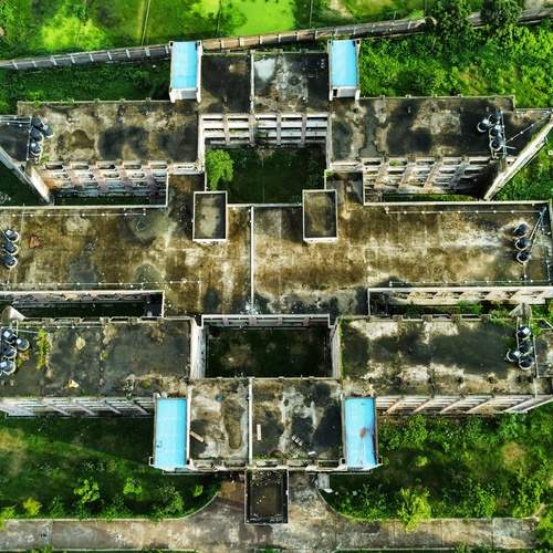 Aerial Beauty of Architecture