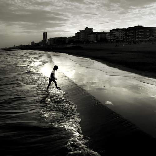 The boy and the sea