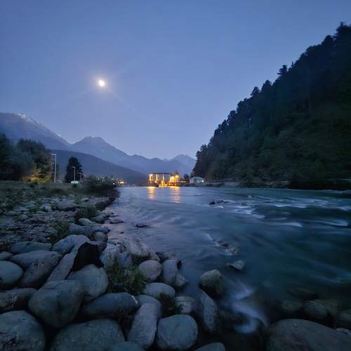 A lidder River In Pahalgam kashmir