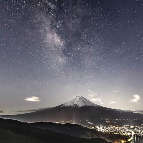 夢の頂に降る銀河