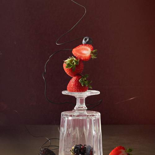 A Dance of Berries and Glass