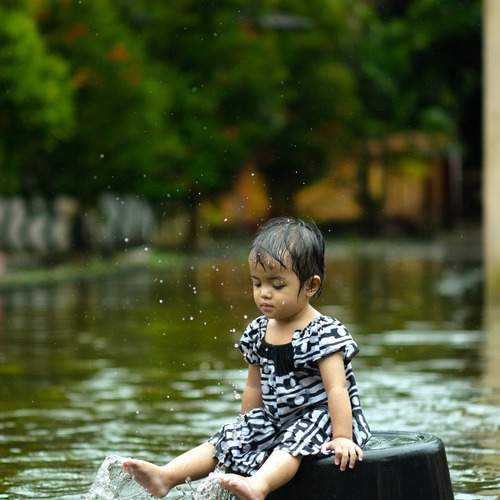 A litle girl