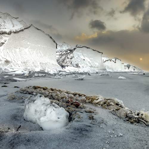 Прогулка у Белых скал Итурупа