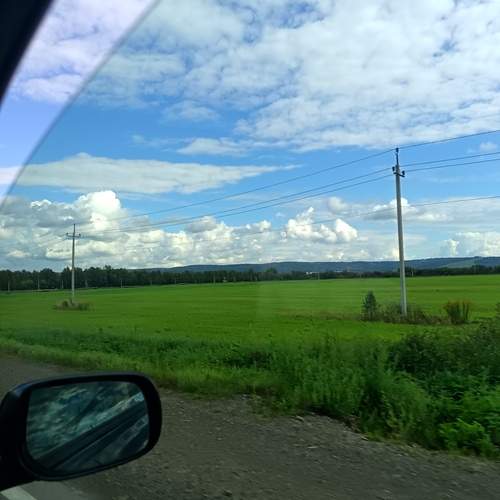 Облака впереди дороги