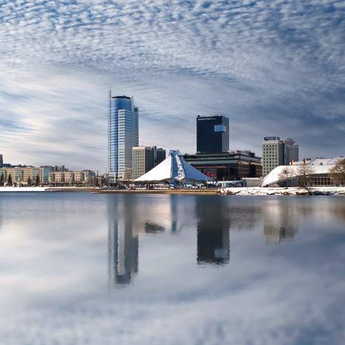 Город в облаках