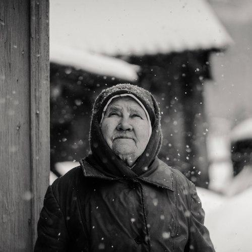 В метель