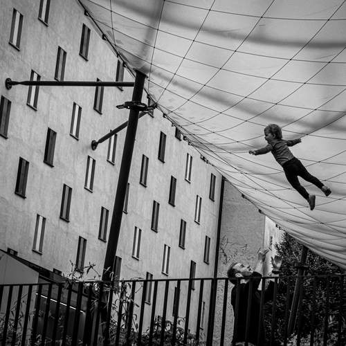 Flying high