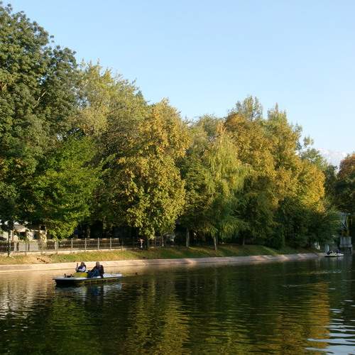 Озеро в Центральном парке отдыха