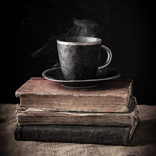 Чашка. Книги. Мысли.