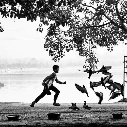 Yamuna ghat early morning