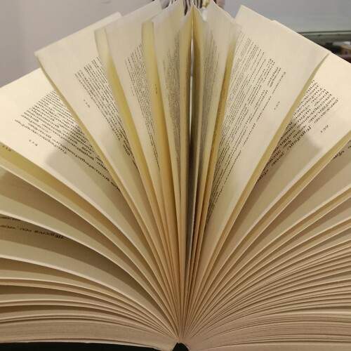 An open book