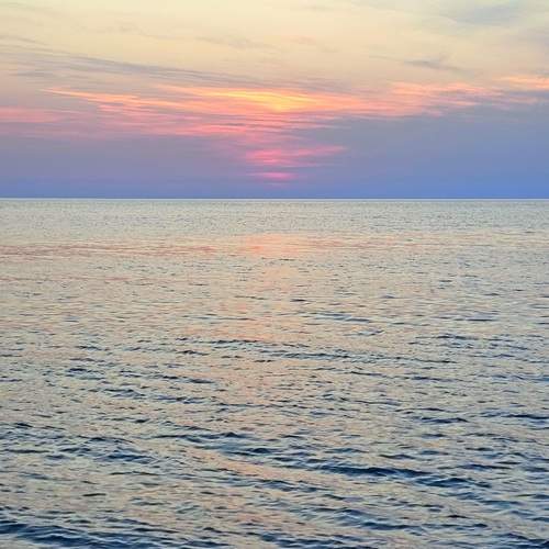 Закат на море, Сочи