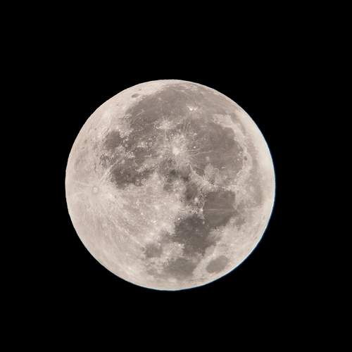 The glorious moon