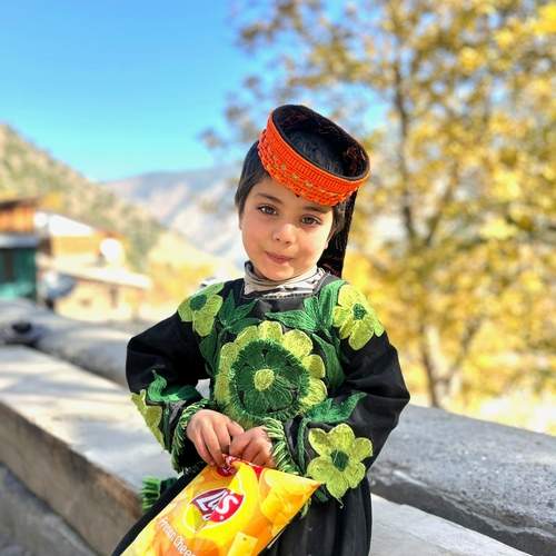 Kalashi Tribe Child