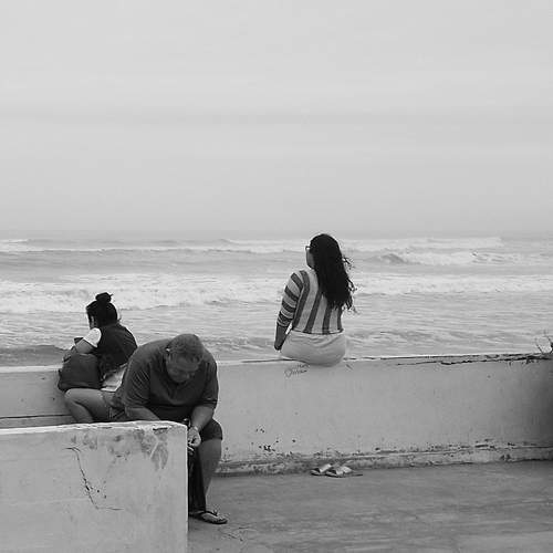 GRUPO EN LA PLAYA