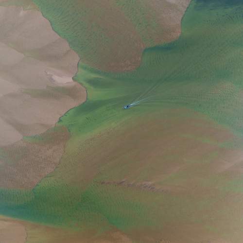 The color of earth and water