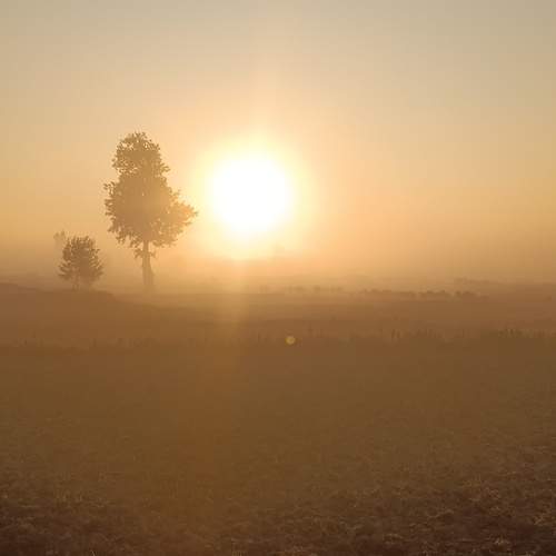 Sunrise warming the earth !