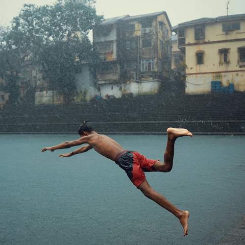 Held by the Rain.