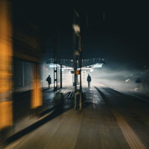 Double Silhouette in Motion