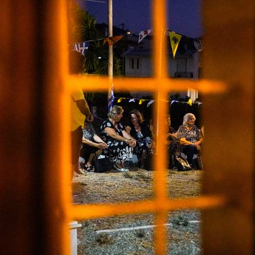 Greek monastery celebration