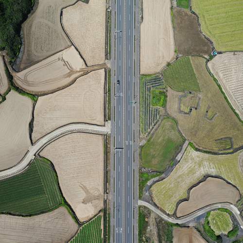 A Road Laid Over Time