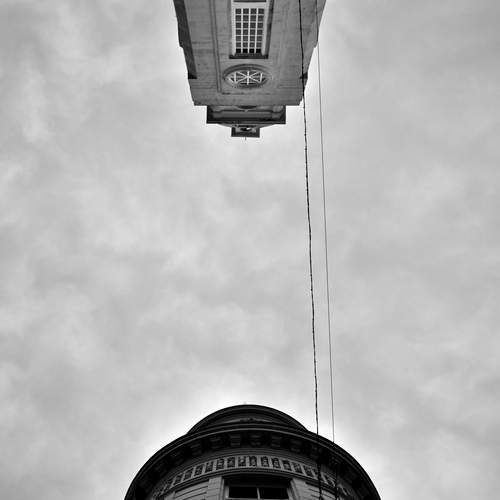 Looking up in Old Town
