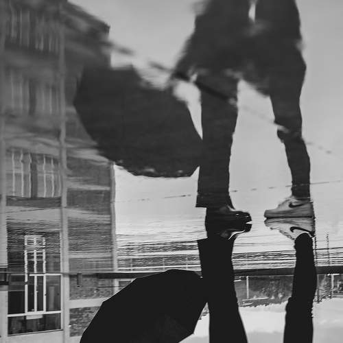 Meeting in the reflection