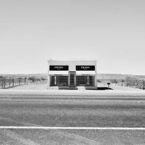 Prada, road and the american west