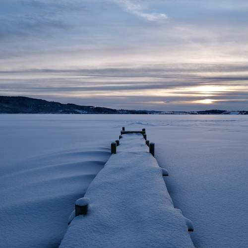 Мостик в зиму