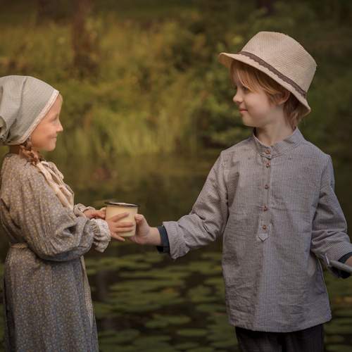 Встреча на летнем озере