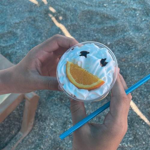 Пляжный смайлик