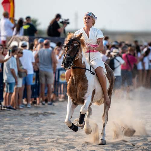 Al trote tras la carrera