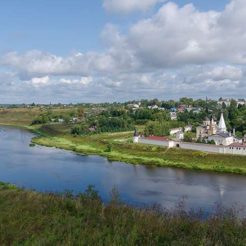 Старица. Вид на Волгу.