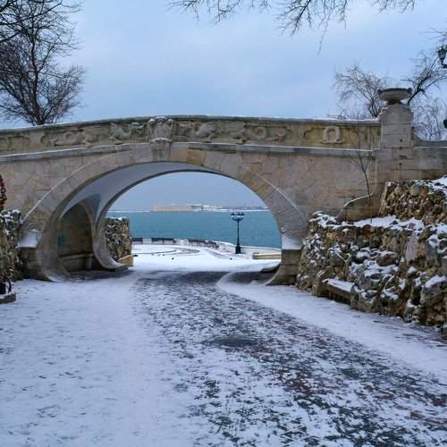 Севастополь зимой