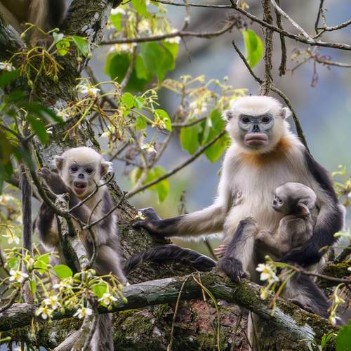 Tonkin snub-nosed monkey