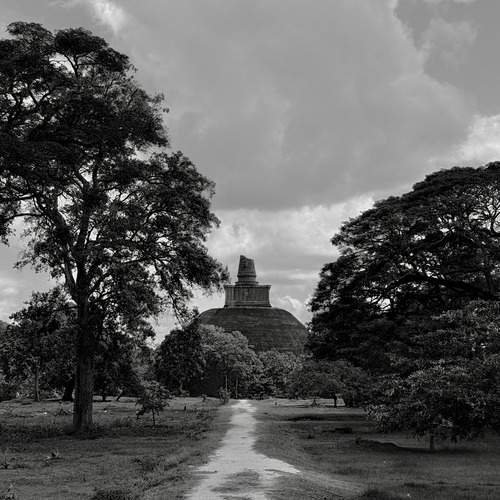 Abhayagiri Vihara in Anuradhapura, Sri Lanka