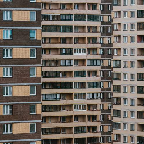 Текстура спального района