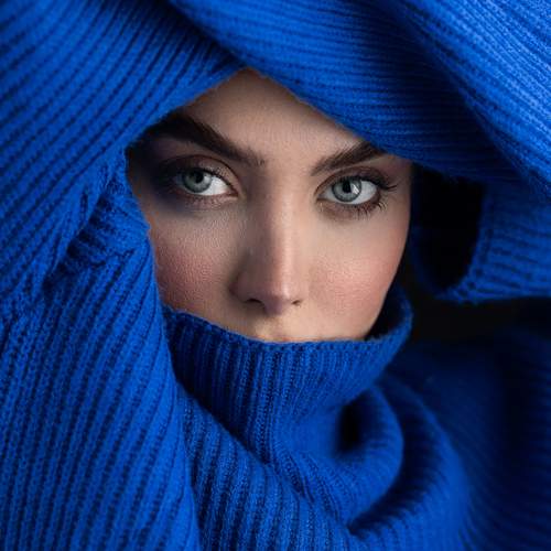 Silence Wrapped in Blue