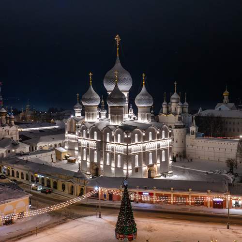 Ростов Великий. Архитектурная подсветка