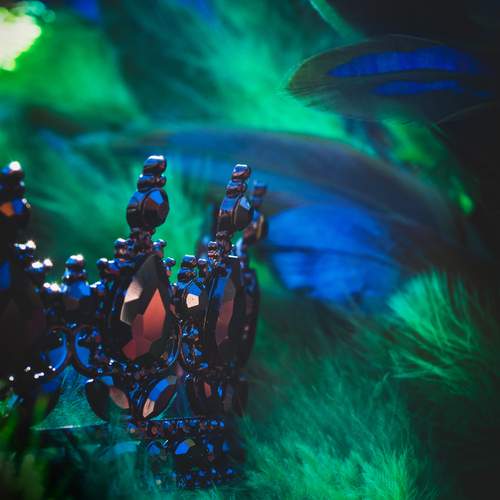 Crowned by Blue and Green