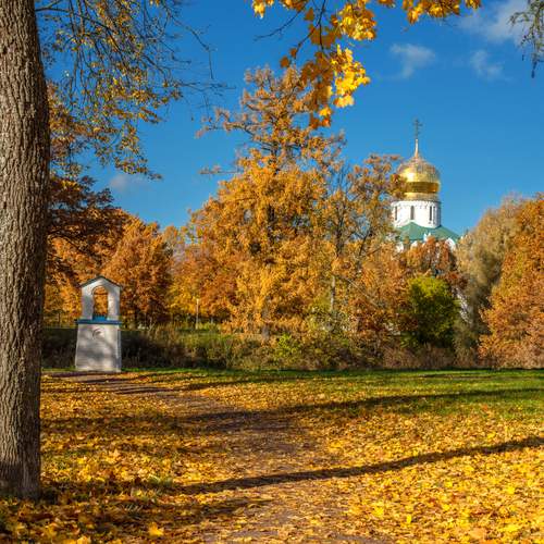 Золотая осень в Фермском парке