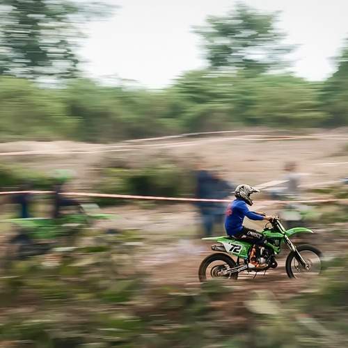 Panning photography