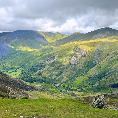 Snowdonia mountain range
