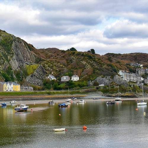 Barmouth town, Wales