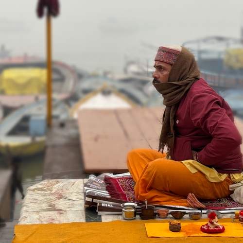 Morning Banaras ghat