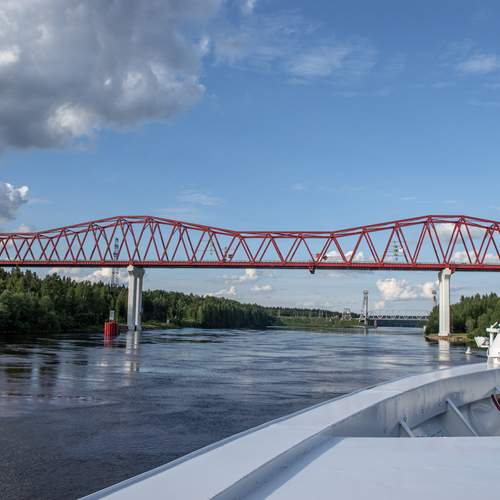 Мост Победы через Свирь